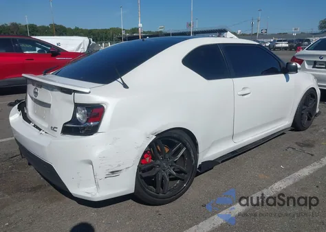 2014 Scion Tc Monogram from USA, damaged, VIN JTKJF5C70E3085686